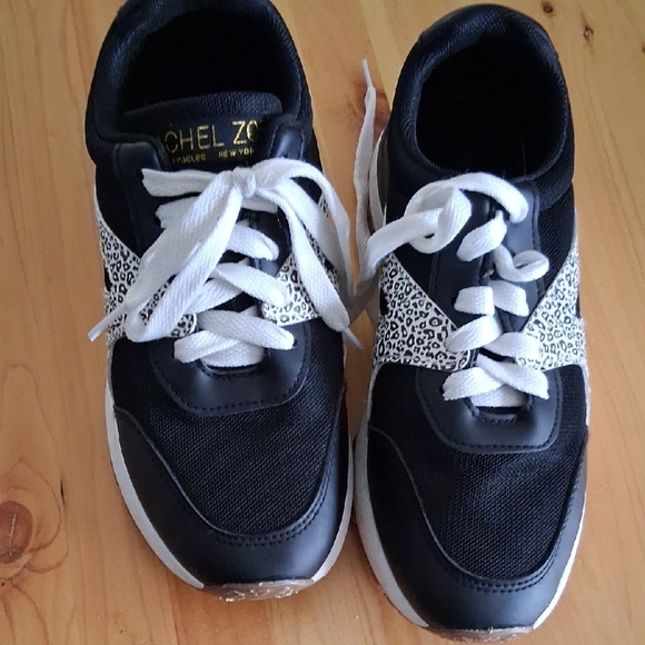 Rachel Zoe Kids Sneakers in Black and White - Picture 1 of 9